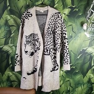 Beautiful, long cardigan- Anthropologie